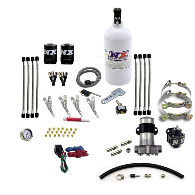four cylinder ssv system (pro-mod) w 2.5lb bottle