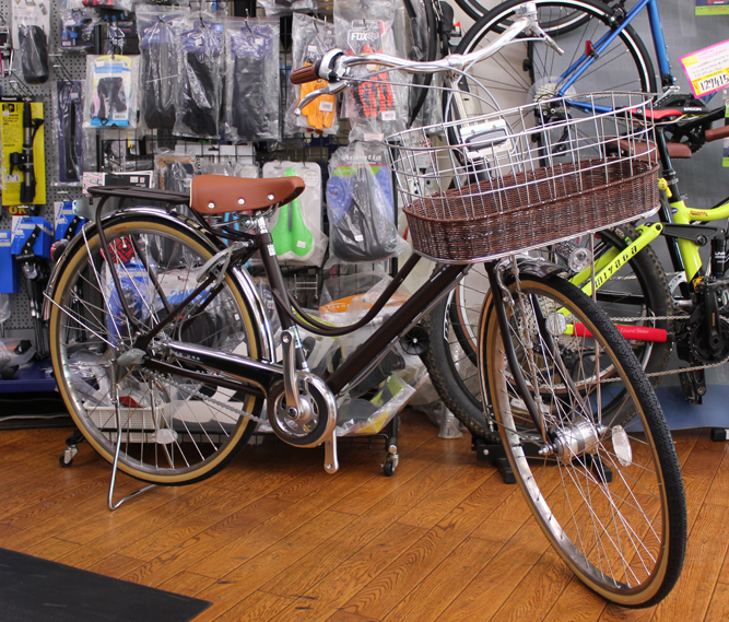 ブリヂストン製の通勤通学自転車カジュナが入荷いたしました。