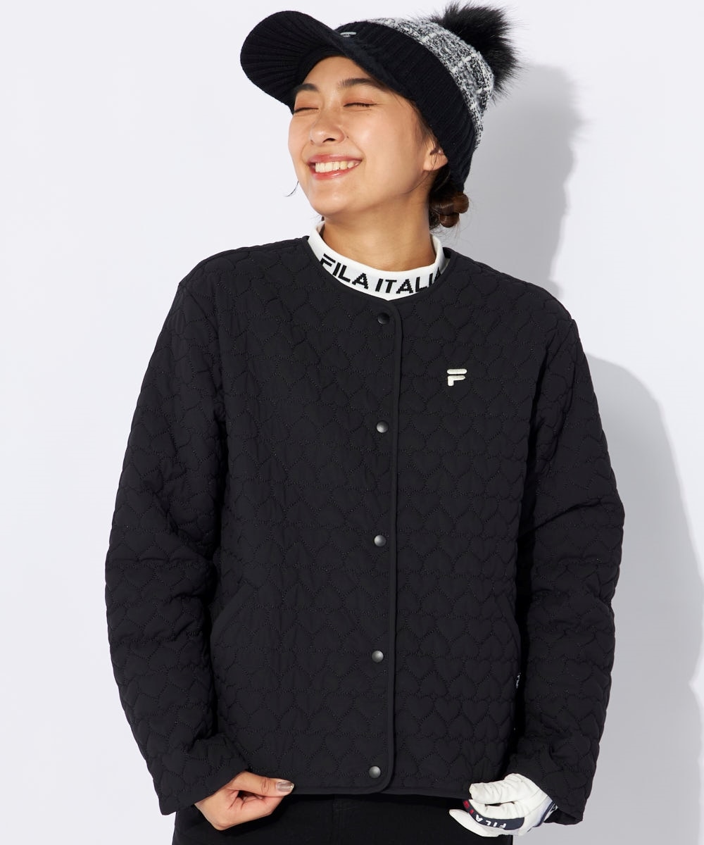 FILA GOLF あったかハートキルト中綿カーディガン（はっ水） 通販