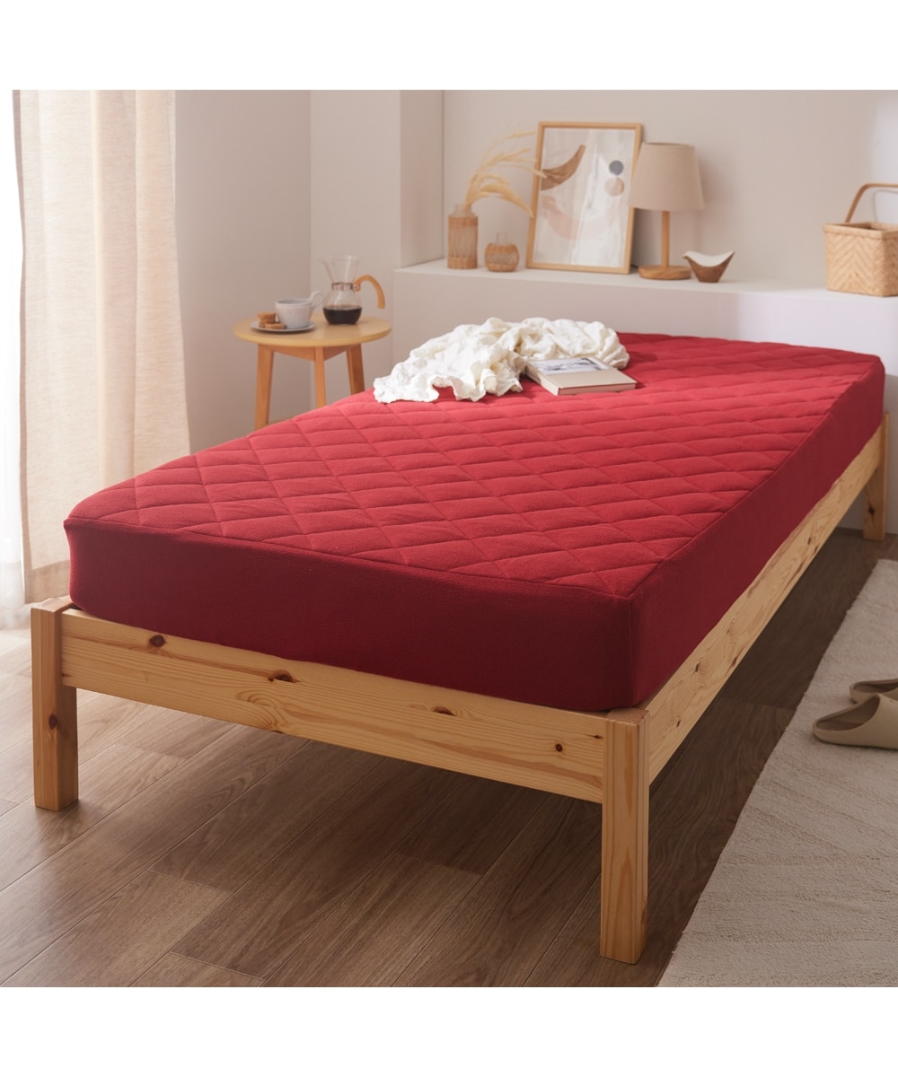 あったかマイクロフリースボックスシーツ一体型敷きパッド 通販