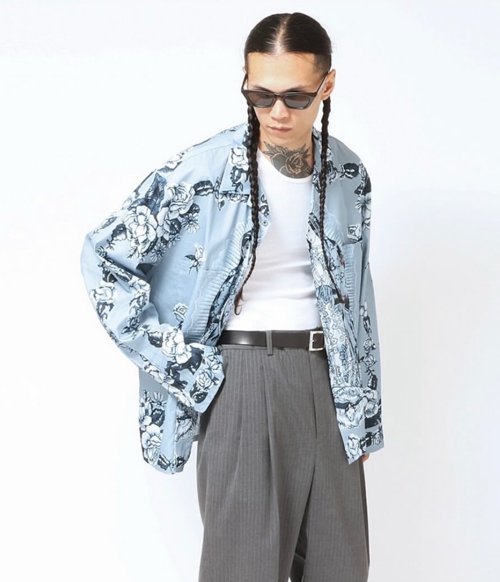 Maria L/S Shirt オープンカラーシャツ-ハイドアンドシーク 通販 HIDE