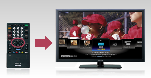 KDL-46W5 特長 : 機能・デザイン | テレビ ブラビア | ソニー