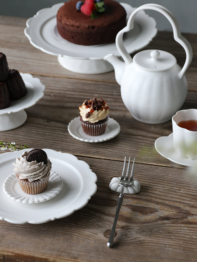 藤村佳澄箸置き練り切り型 ホワイト