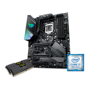 BUNDLE: ASUS ROG Strix Z390-F Motherboard + i7 9700K CPU & 16GB