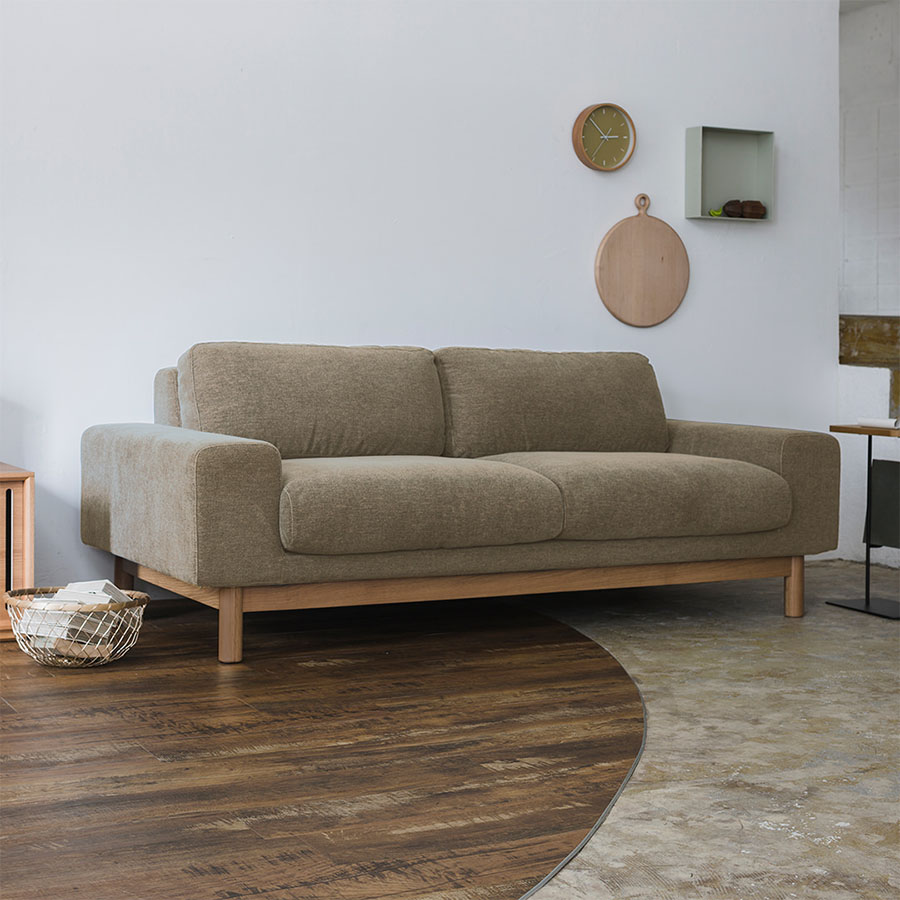 SIEVE】 バージュ ソファ 2人掛け(ベージュ): SIEVE｜SIEVE(シーヴ