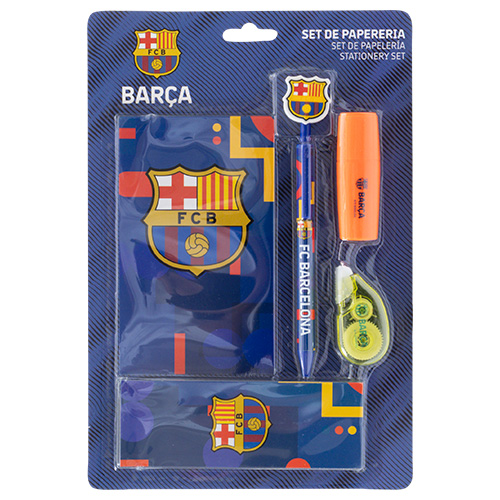 FCバルセロナ ステーショナリーセット／サッカーショップKAMO