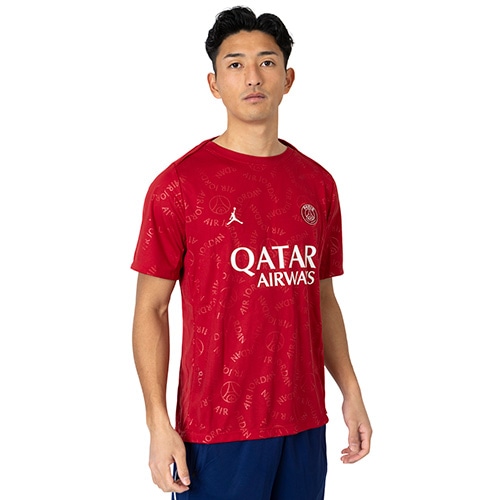 パリSG×ジョーダン 4th アカデミープロ プレマッチトップ／サッカー