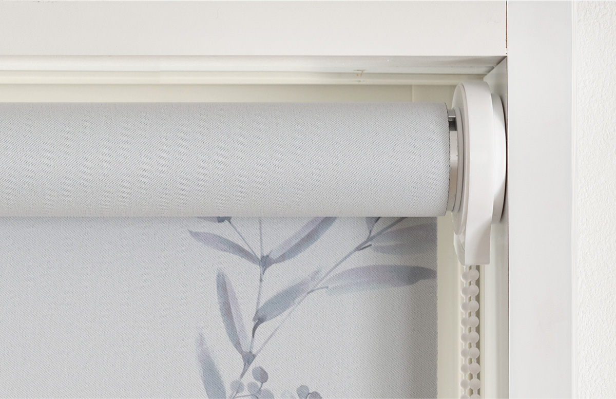 突っ張り式】ロールスクリーン 遮光2級 Garden in PARIS「ROLY PROP