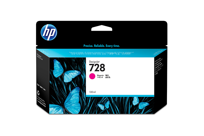 HP 728 Yellow Ink F9J65A 130 mL