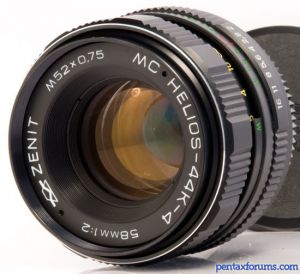 Zenit MC-Helios 44K-4 (KMZ) 58mm F2 Lens Reviews - Russian and