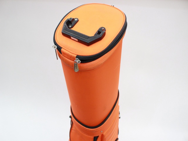 PRECISION X3 キャスター付 キャディバッグ オレンジ 中古 その他