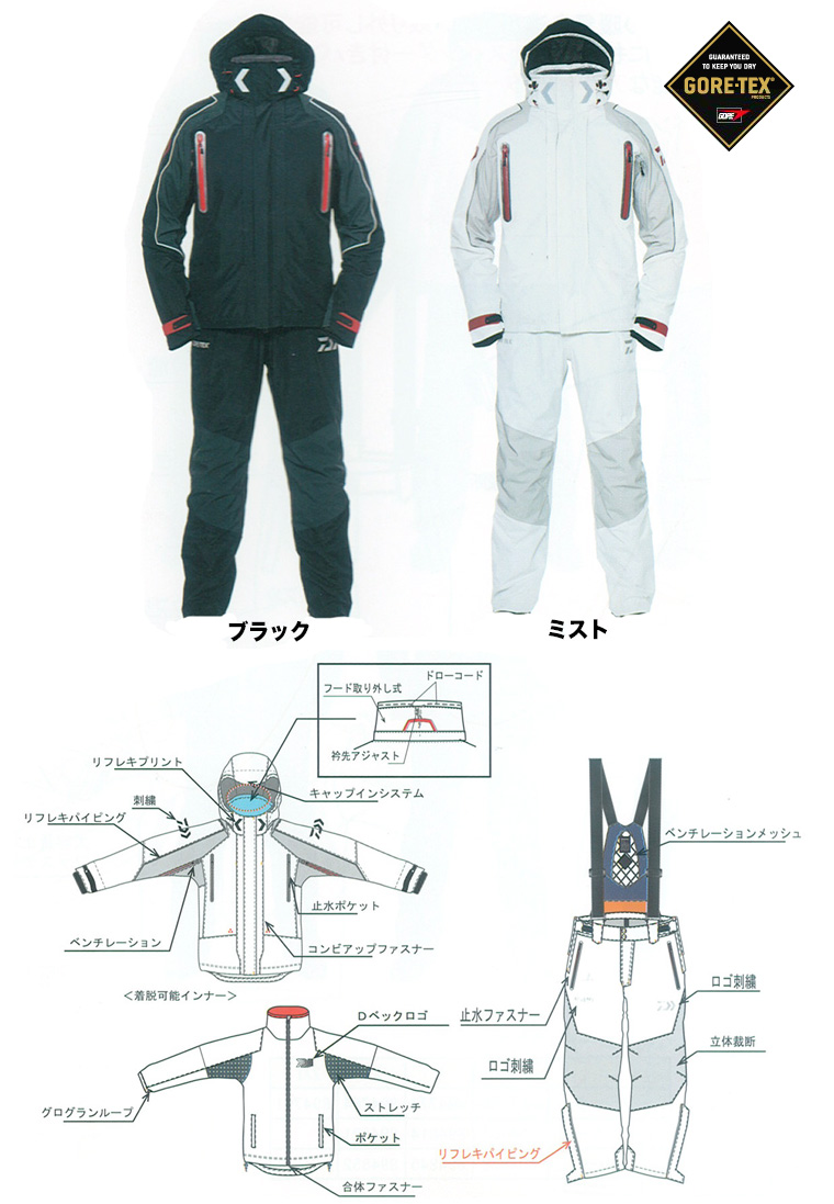 磯/磯釣り/防寒・防水ウェア/【14ダ防S】※ゴアテックス プロダクト 2