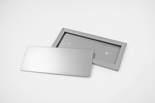 メタルネームプレートケース ステンレス Mサイズ | ET-OT006-04-G108