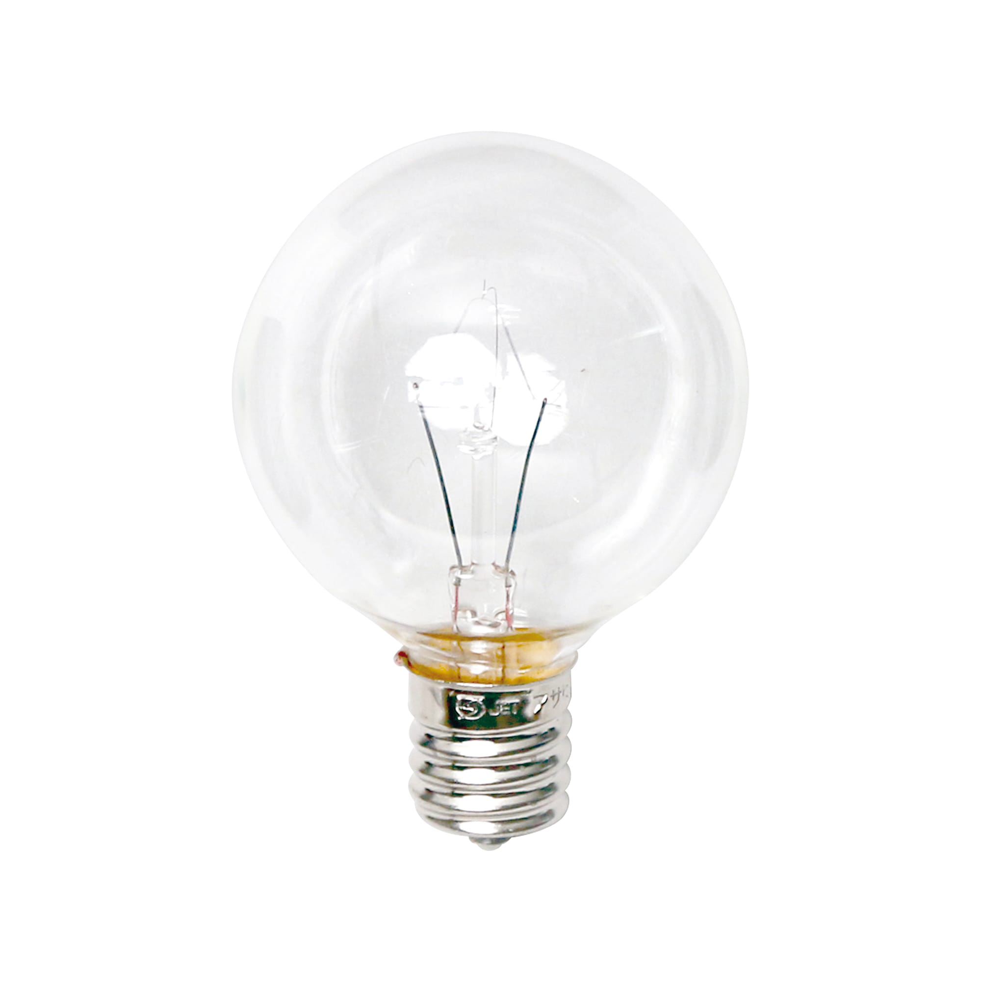 白熱ボール電球 白熱クリアボール50(E17)40W | LT-BB003-15-G141