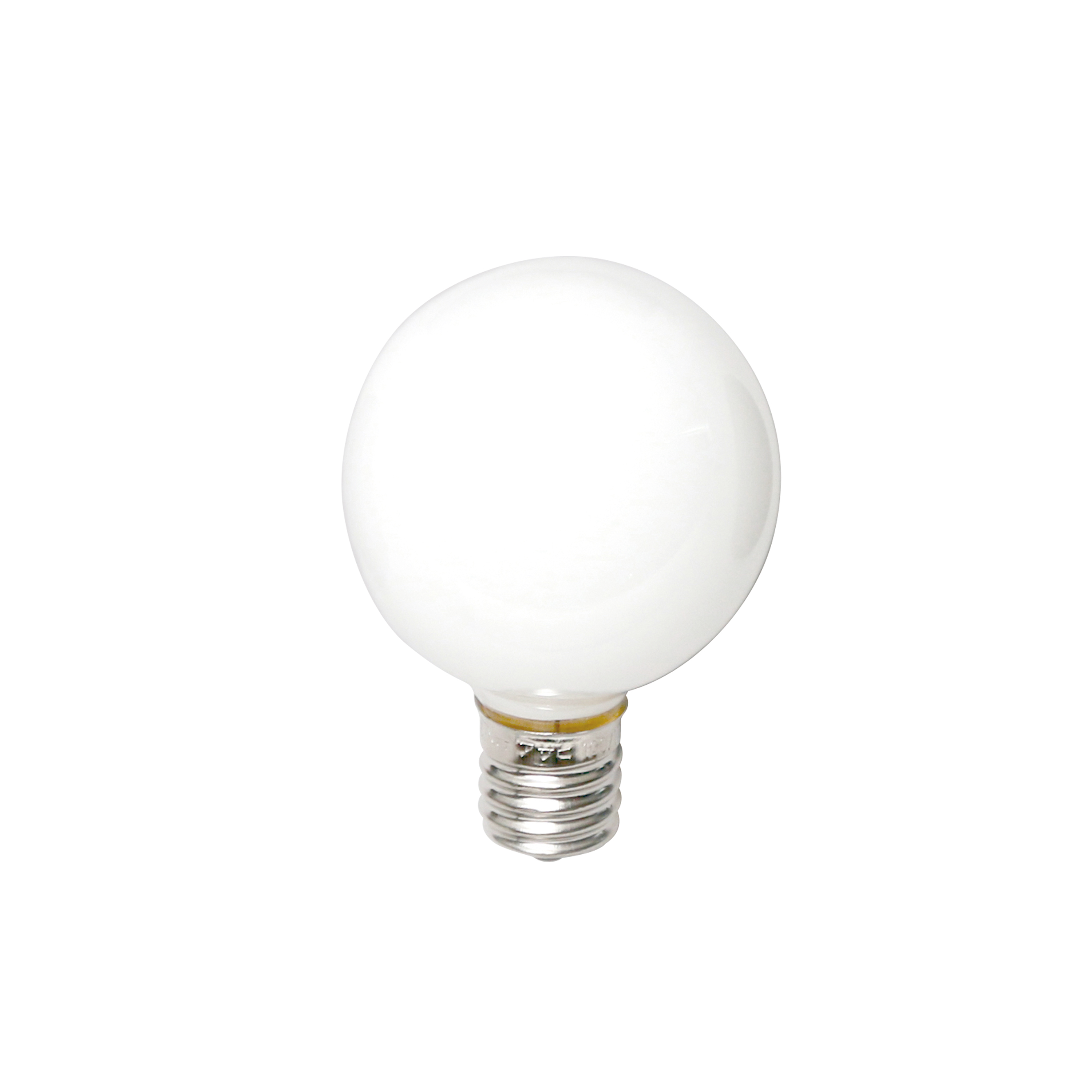 白熱ボール電球 白熱ホワイトボール50(E17)40W | LT-BB003-17-G141