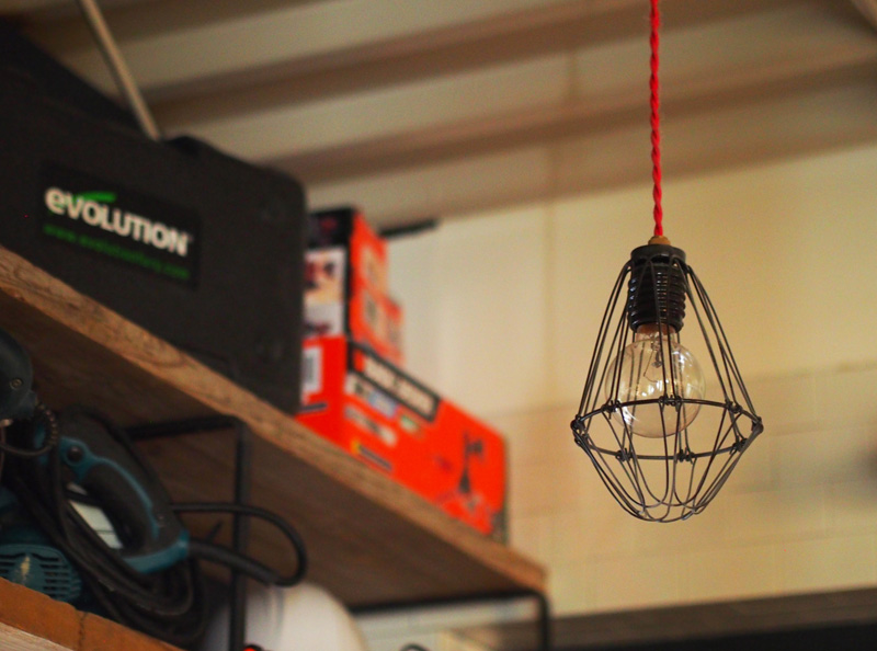 ガード照明 ブラック×レッド | LT-PD012-03-G141 | ペンダント