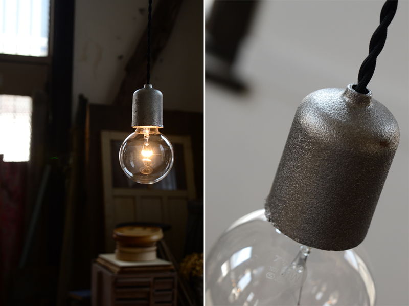 ソケットランプ METAL 鉄 | LT-PD006-03-G035 | ペンダント