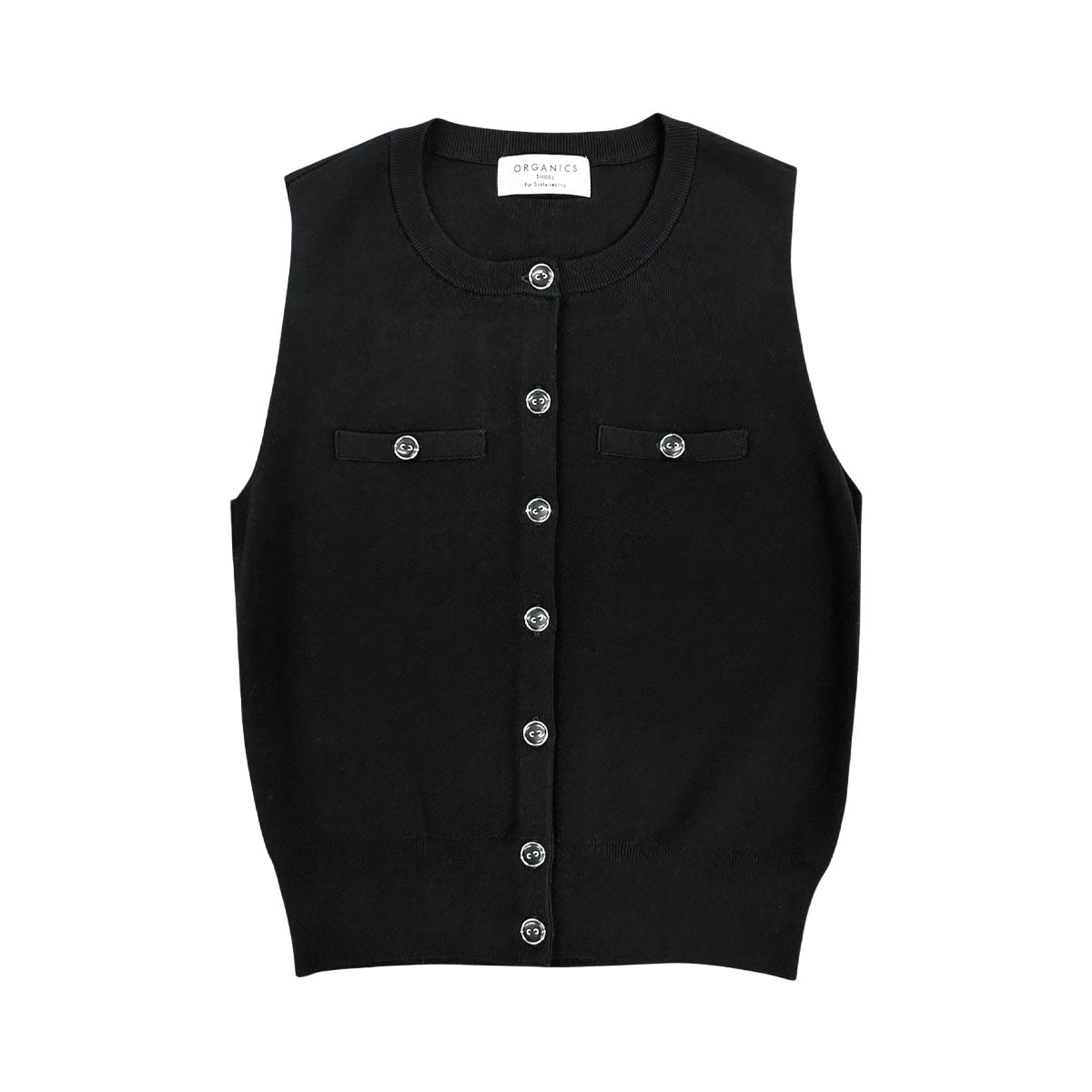 SNIDEL]Sustainableニットジレプルオーバー/BLACK(SWNT254042) – R&Co.