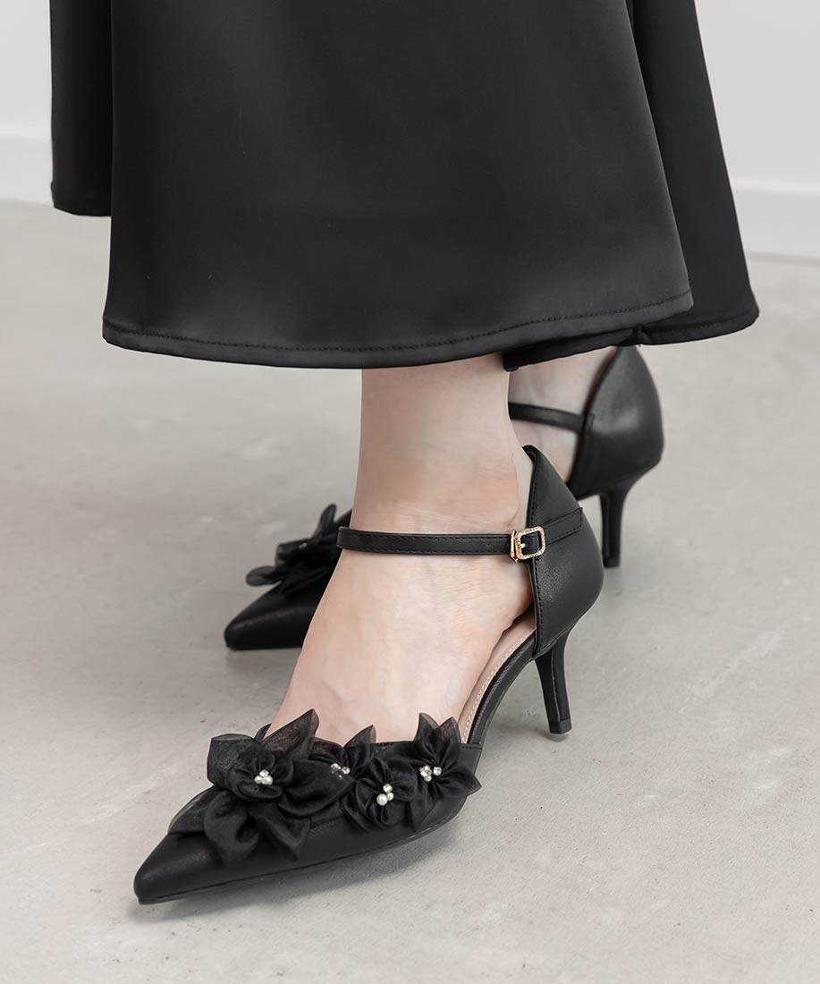 SALE】シアーフラワーセパレートパンプスRANDA公式サイト