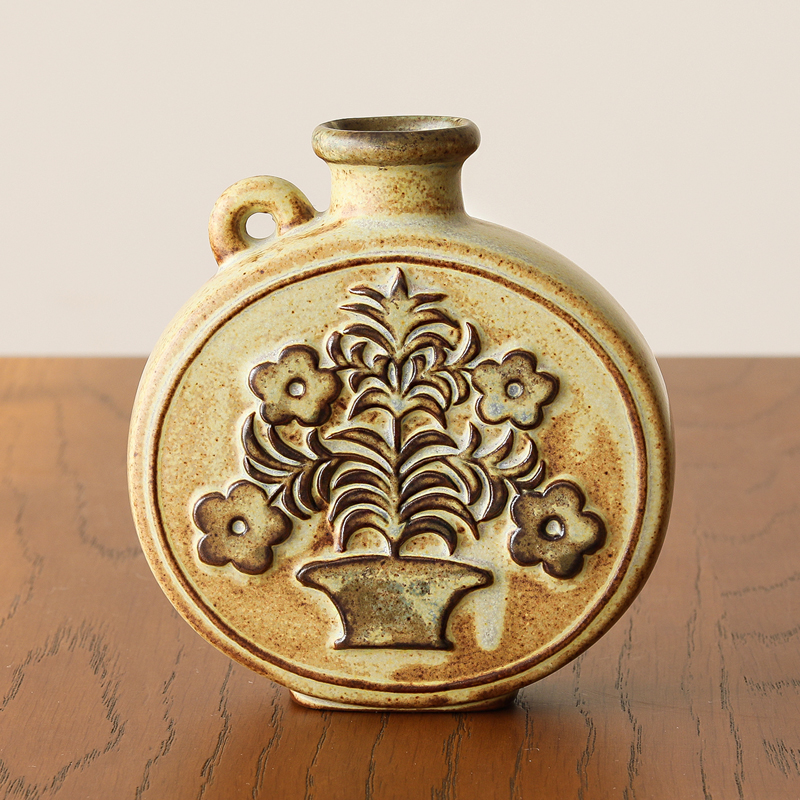 フラワーベース かしわ窯 grip ｜家具・インテリア通販 Re:CENO(リセノ)