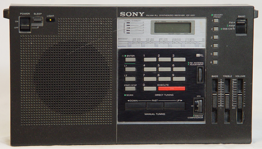 Sony ICF-2001 shortwave radio receiver ICF2001