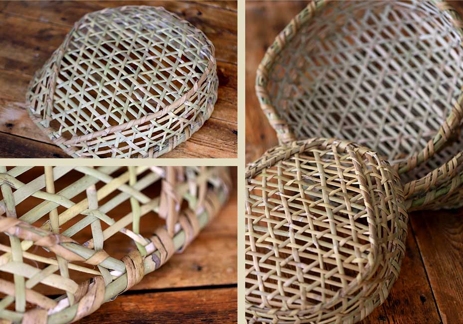 根曲竹箕籠 | 虎斑竹専門店 竹虎