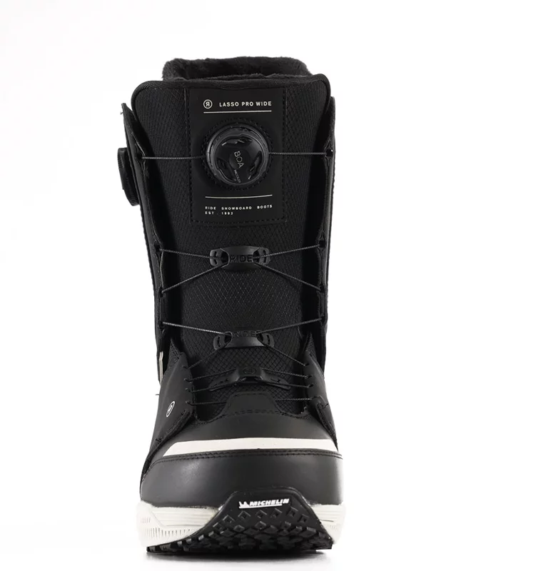 Ride Lasso Pro Wide Snowboard Boots 2026 - black | Tactics