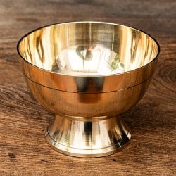 ブラス製カルワ karuwa - ネパール伝統の水差し 高さ12cm程度 の通販