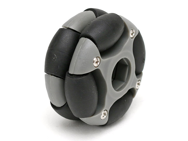 48mmオムニホイール(六角ハブ対応)(14038) : ロボットショップ / Robot