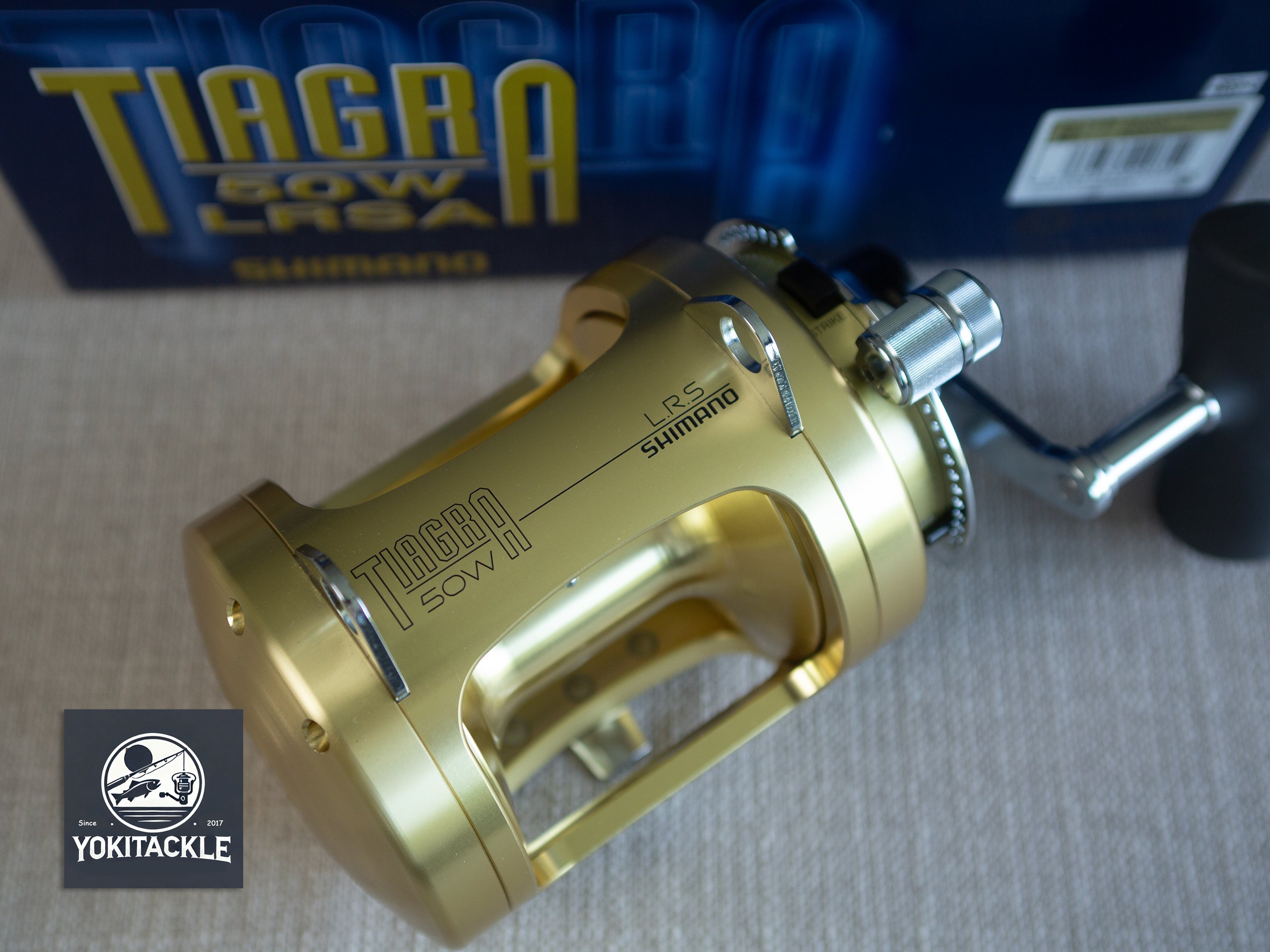 Brand New Shimano TIAGRA 50W LRSA Big Game Reel – YOKI Tackle