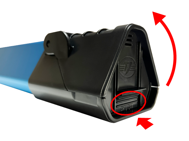 鮎・アルミロッドケース TRIPLE 1460 リフト・セパレーター付き