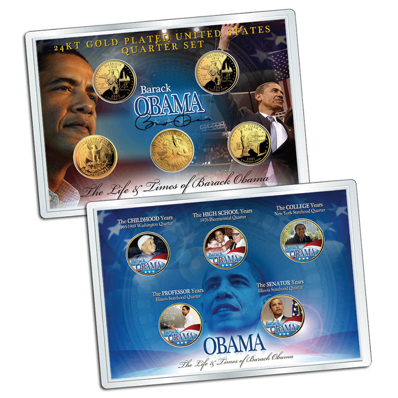 切手・趣味の通信販売｜スタマガネット オバマ第44代大統領 クォーター