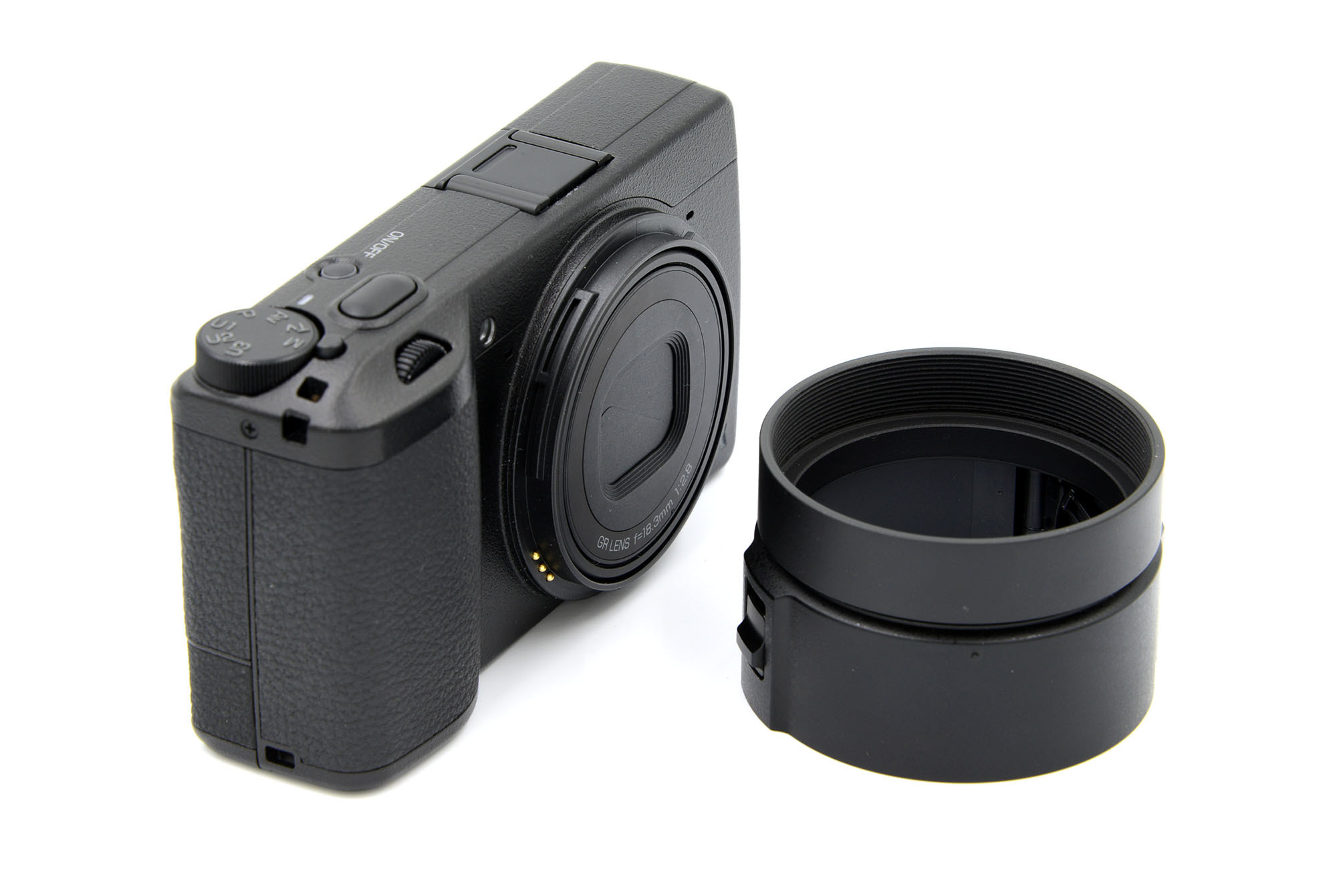 RICOH GR3用アダプター GA-1(新品) ＋ レンズフード GR-H セット