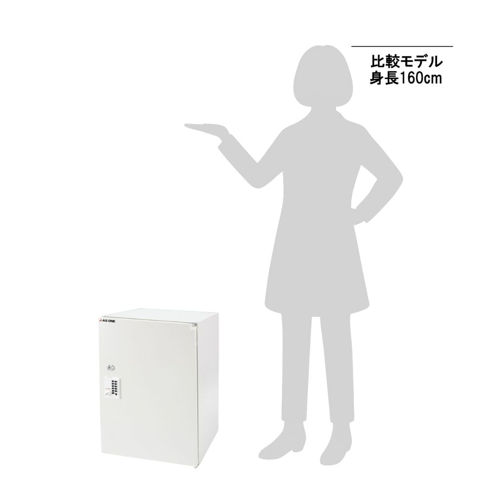 3-6800-02 セレクトラボ用セキュリティボックス 360×355×530mm L