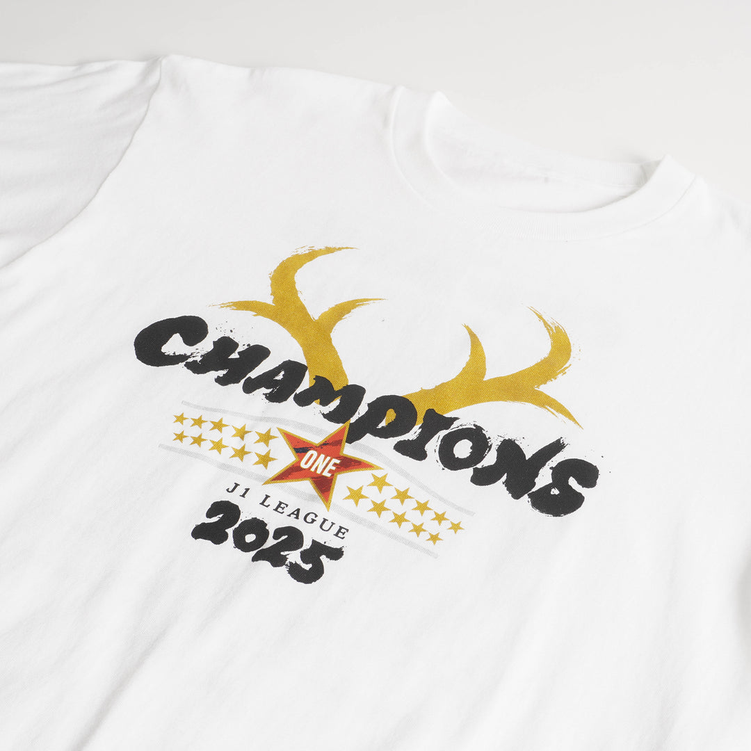 25J1リーグ優勝記念Tシャツ（全3色）【予約】 – 鹿島アントラーズFC