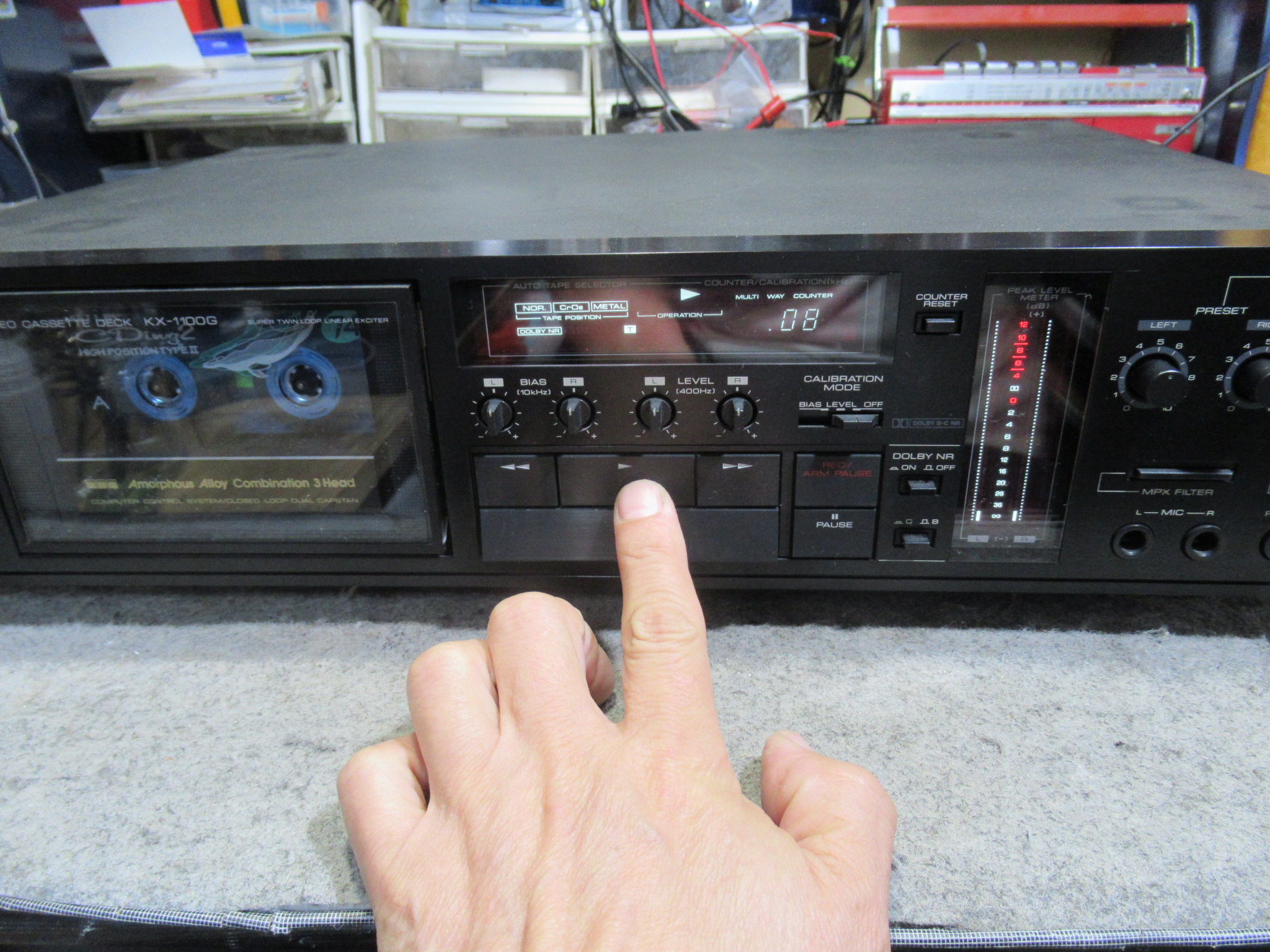 KENWOOD KX-1100G 電解コンデンサー全交換 – Audiolife － Enjoy your