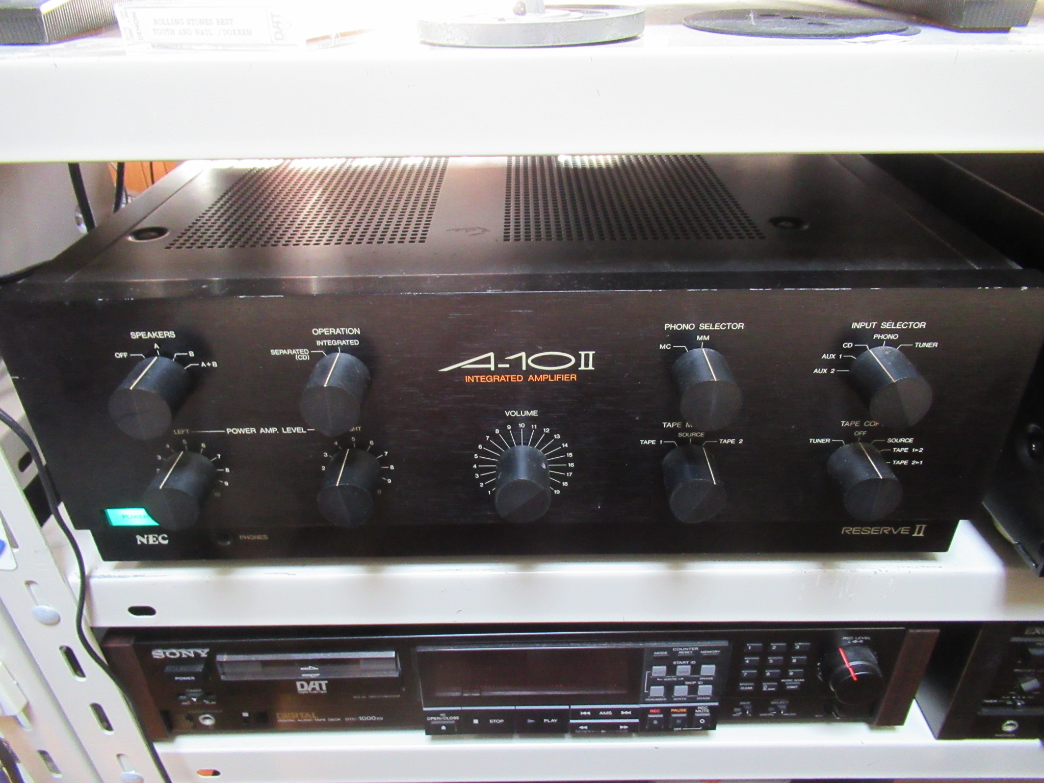 NEC A-10Ⅱ テープモニター切替スイッチ故障 – Audiolife － Enjoy