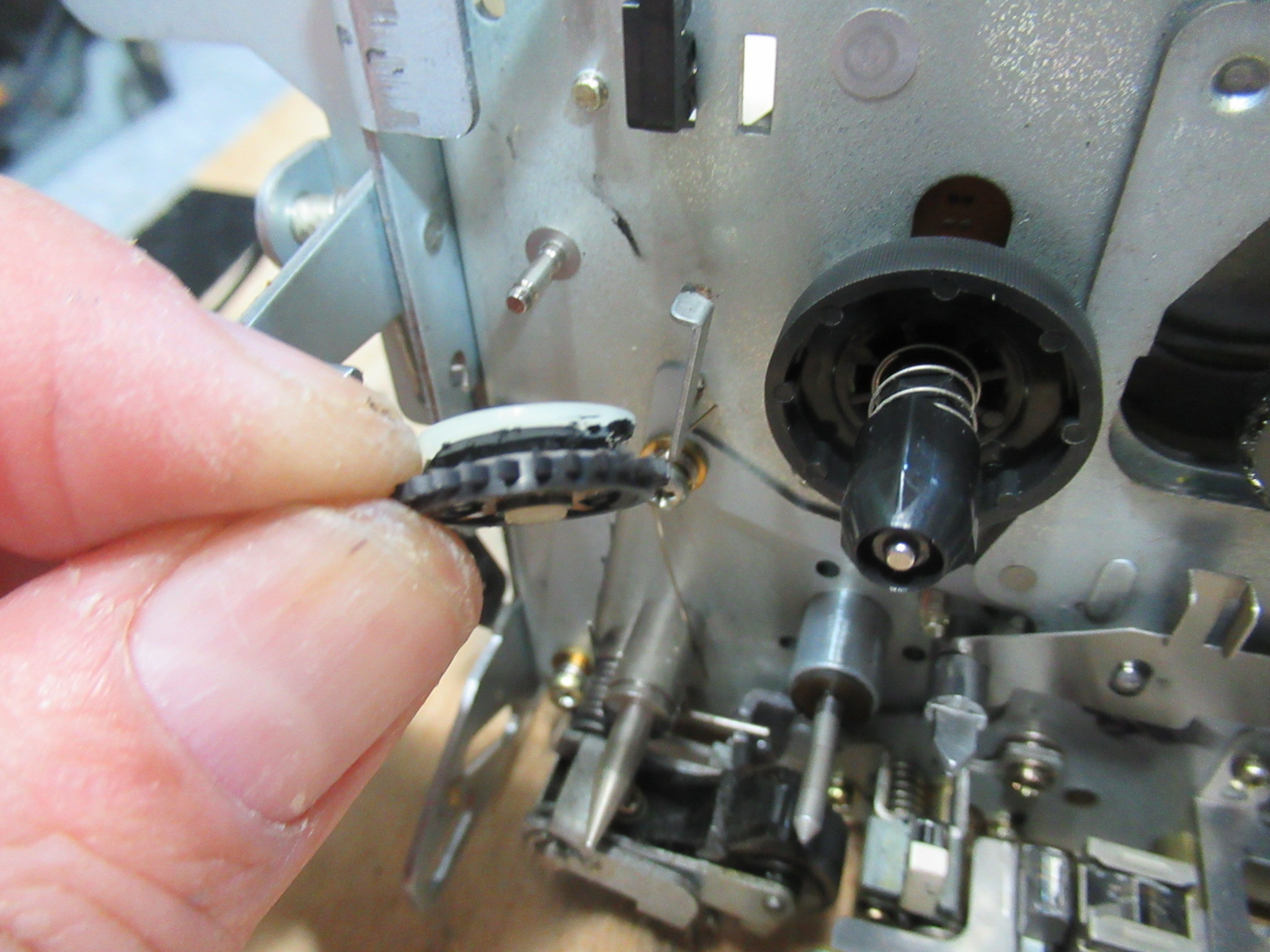 Nakamichi ZX-5 リールモーター修理・オレンジキャップ交換ほか