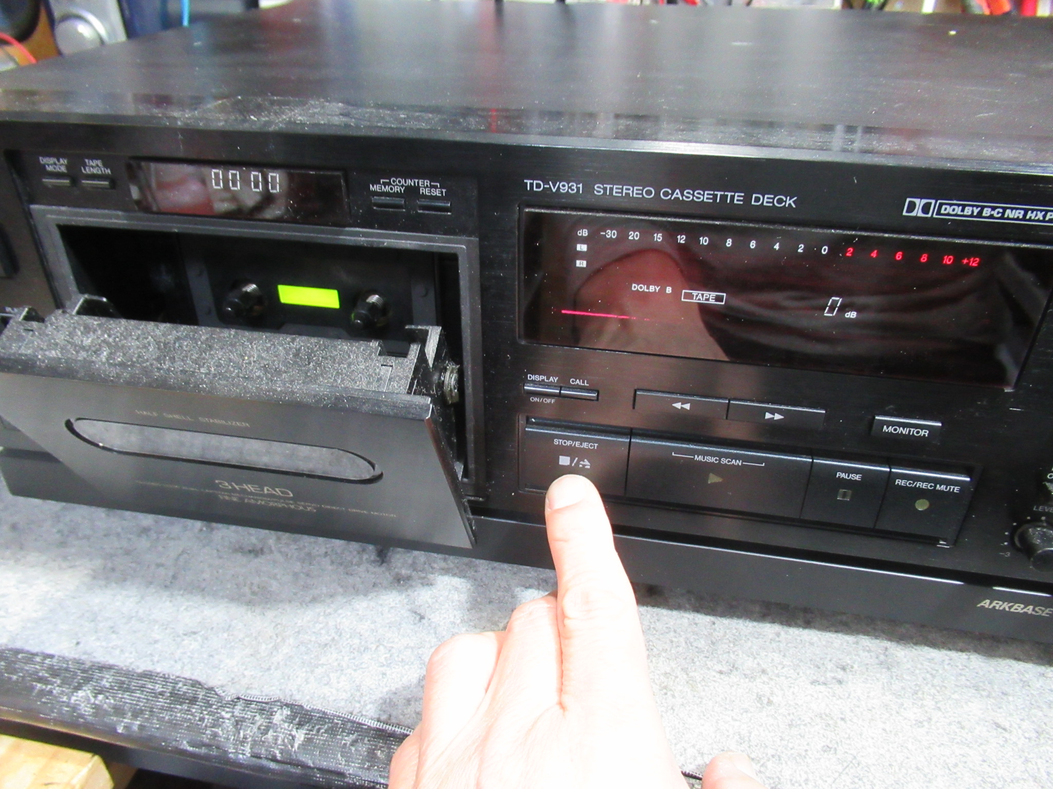 Victor TD-V931 電動トレイ開閉不良 – Audiolife － Enjoy your audio