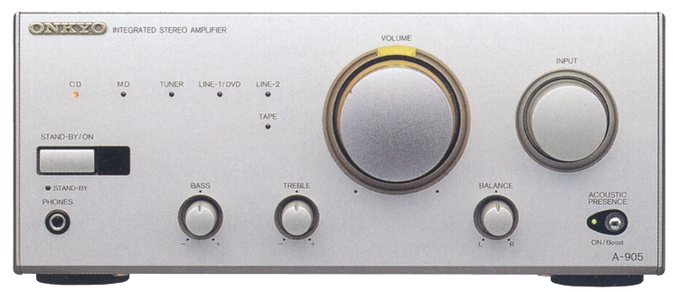 ONKYO A-905の仕様 オンキヨー/オンキョー