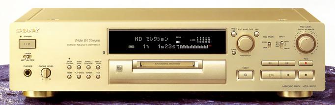 SONY MDS-JB920の仕様 ソニー