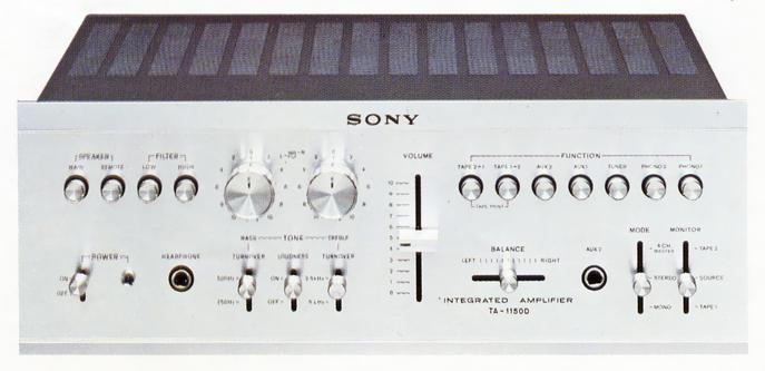 SONY TA-1150Dの仕様 ソニー