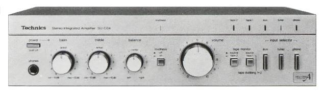 Technics/Panasonic SU-C04の仕様 テクニクス/パナソニック