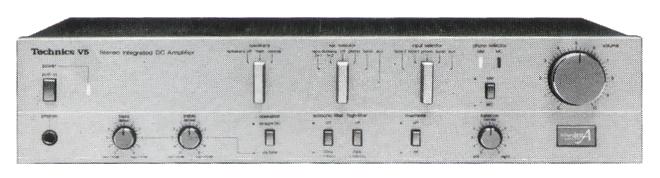 Technics/Panasonic SU-V5の仕様 テクニクス/パナソニック