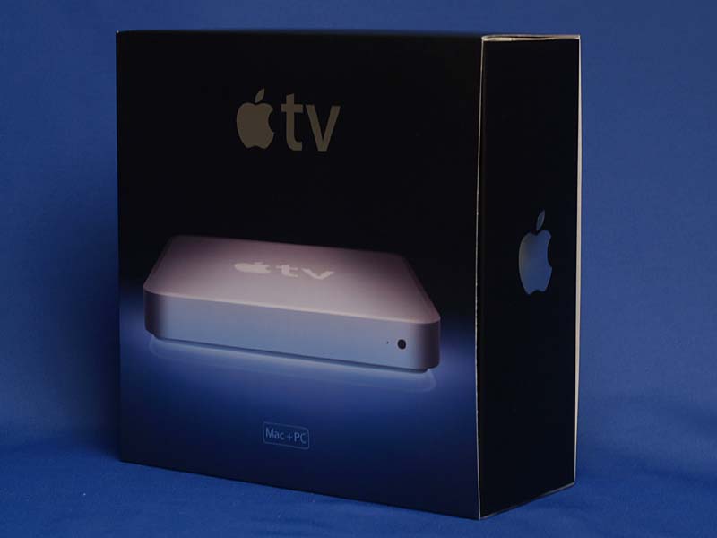 新製品レビュー】iTunesのビデオ/音楽をテレビで。アップル「Apple TV」