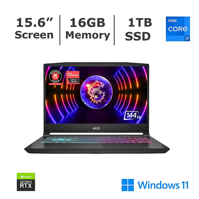 MSI Katana 15 Gaming Laptop i7 16GB 1TB SSD RTX 4060 | BJ's