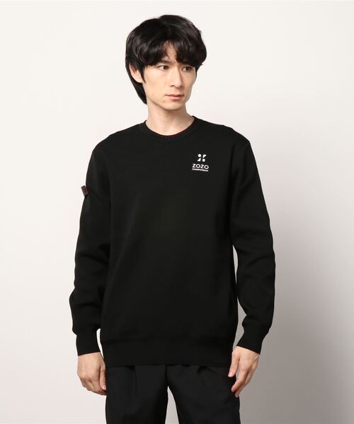 ZOZO CHAMPIONSHIP×BRIEFING】MENS WR CREW NECK KNIT ZOZO/メンズWR