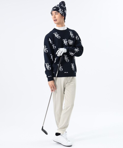 BEAMS GOLF（ビームスゴルフ）の「〈MEN〉ORANGE LABEL / NYロゴ 総柄