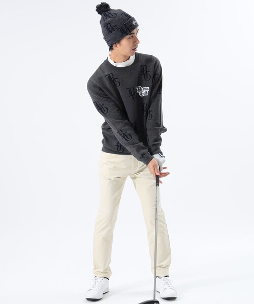 BEAMS GOLF（ビームスゴルフ）の「〈MEN〉ORANGE LABEL / NYロゴ 総柄