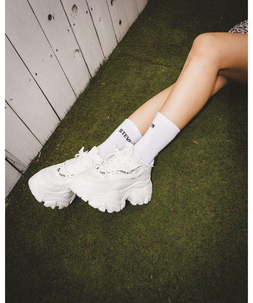 厚底ボリュームスニーカー/STEVE MADDEN RECOUPE-RS（スニーカー